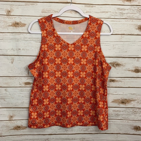 Mountain Hardwear Sleevless V-Neck Outdoor Tank - Picture 1 of 7